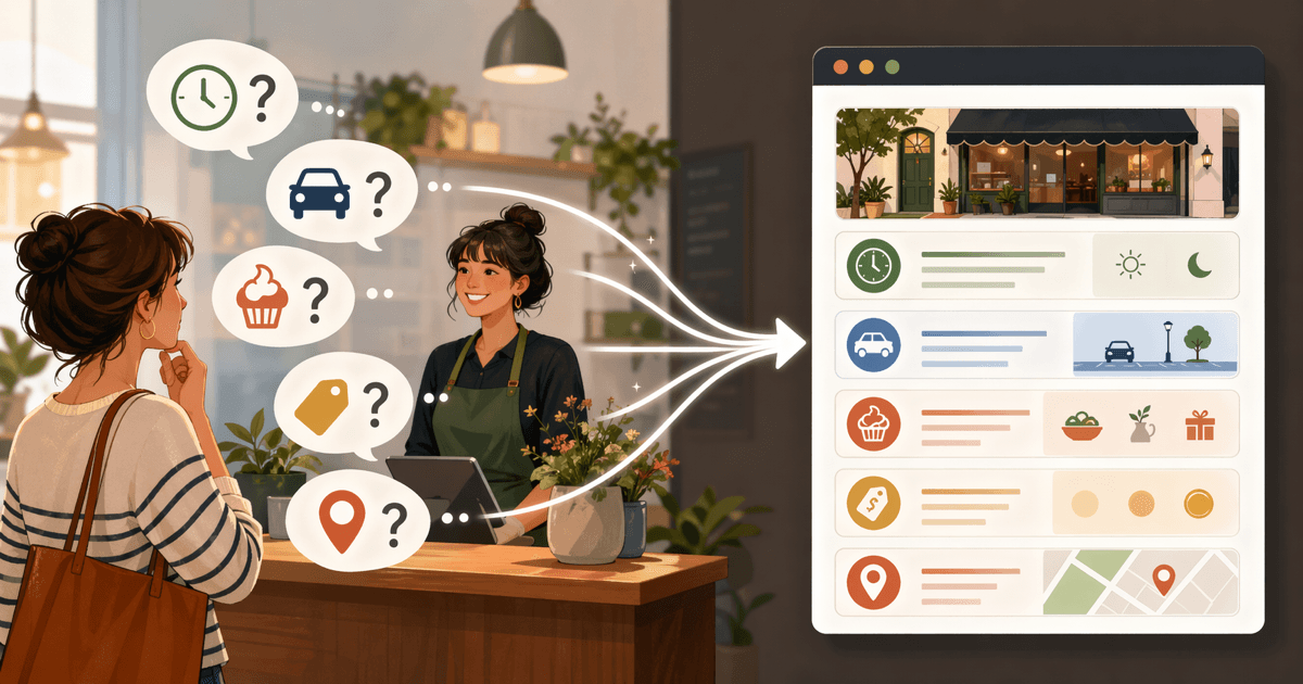 A Clear Page Can Reduce the Questions Customers Keep Repeating
